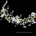 wholesale bridal floral handmade wedding hairband ladies hair accessories headband